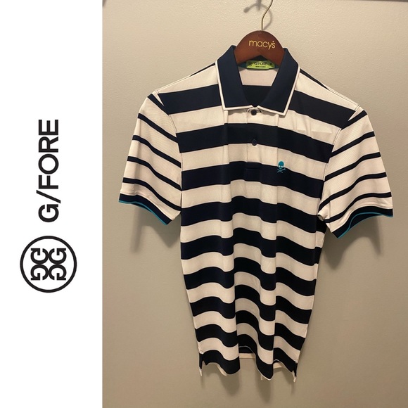 G/Fore Other - NWOT Men’s G/Fore Striped Polo - Sz. Med